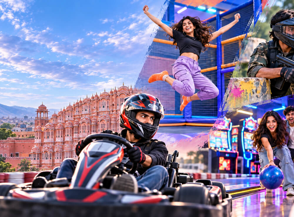 Jaipur Activity Guide: Trampoline Parks, Go Karting, Paintball and Game Zones Jaipur Activity Guide: Trampoline Parks, Go Karting, Paintball and Game Zones