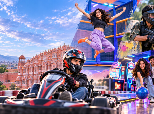 Jaipur Activity Guide: Trampoline Parks, Go Karting, Paintball and Game Zones
